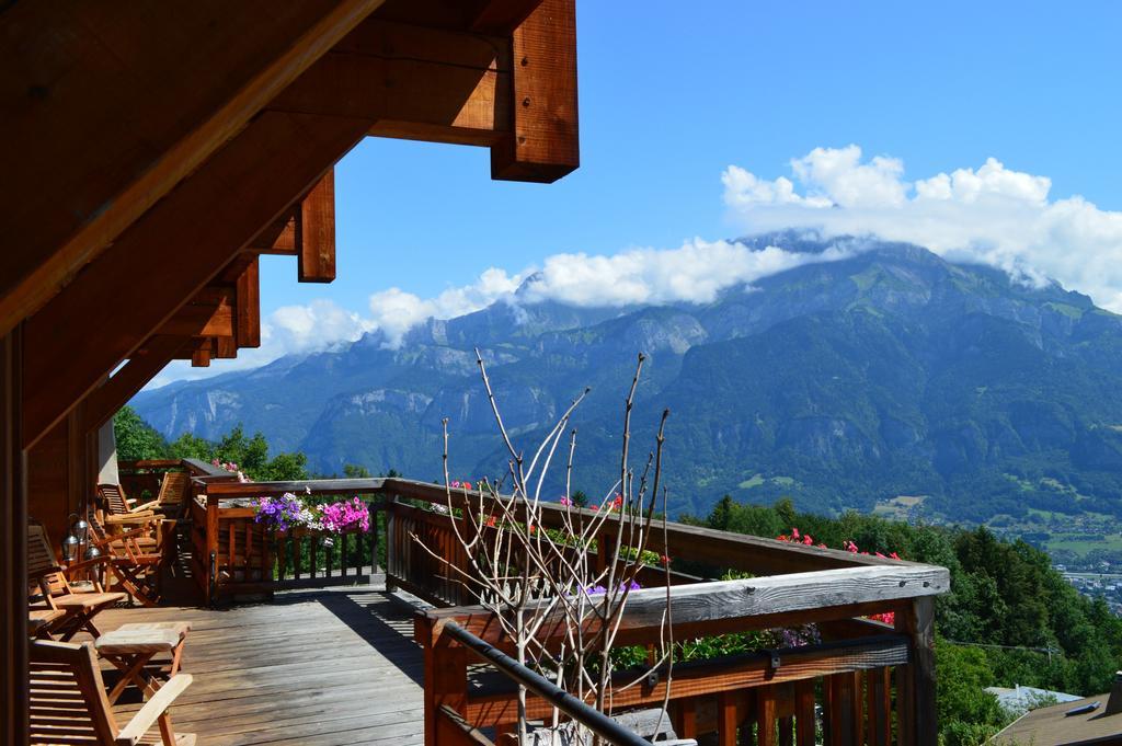 La Joubarbe Au Balcon Du Mont-Blanc Villa Sallanches Exterior photo