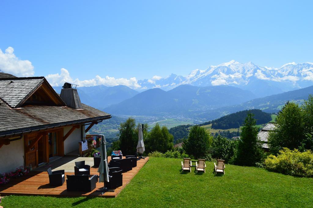 La Joubarbe Au Balcon Du Mont-Blanc Villa Sallanches Exterior photo