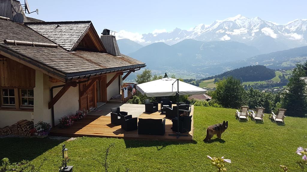 La Joubarbe Au Balcon Du Mont-Blanc Villa Sallanches Exterior photo